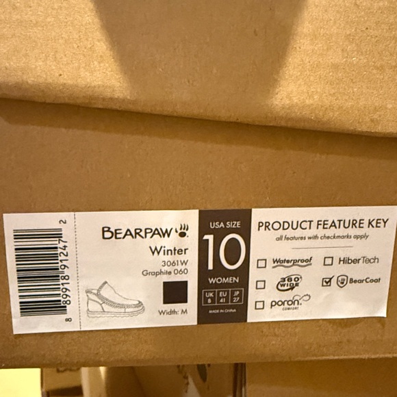 Bearpaw Winter Graphite Boots - Picture 2 of 4